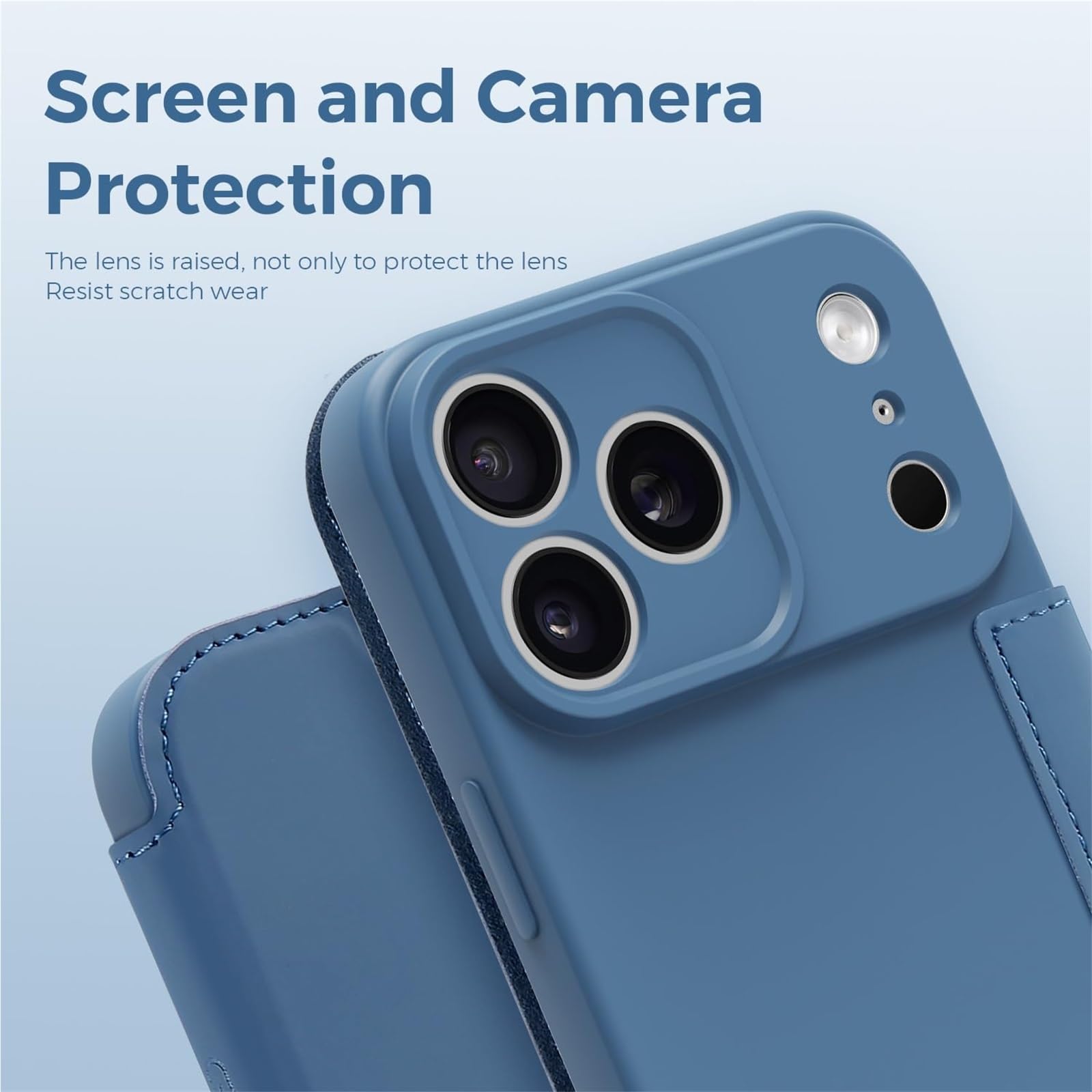 Genérico Etui na telefon iPhone 17 Pro Max/17 Pro/17 Air/17, silikonowe etui z gniazdem na karty ochronne etui (pomarańczowe, 17 Air)