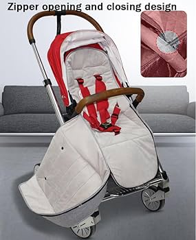 Baby Stroller Cosy Toes Liner Buggy Padded, Universal Baby Sleeping Bag Foot Protector, Windproof Warm Thick Cotton Pad Fits For Prams Pushchairs Prams Pushchairs Buggy,Black,42x90cm