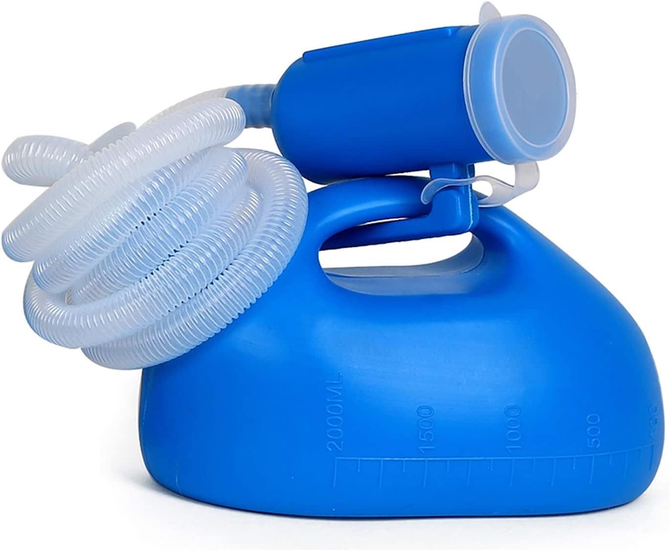 HEIMP 2000 ml Urinale for Männer, Dickes, festes, tragbares Urinal