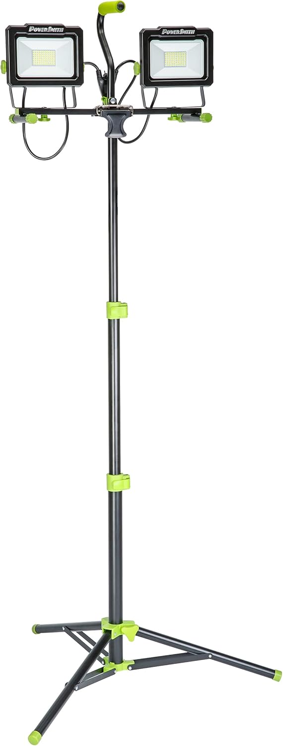 PowerSmith 14000 Lumen LED Work Light with Adjustable Tripod