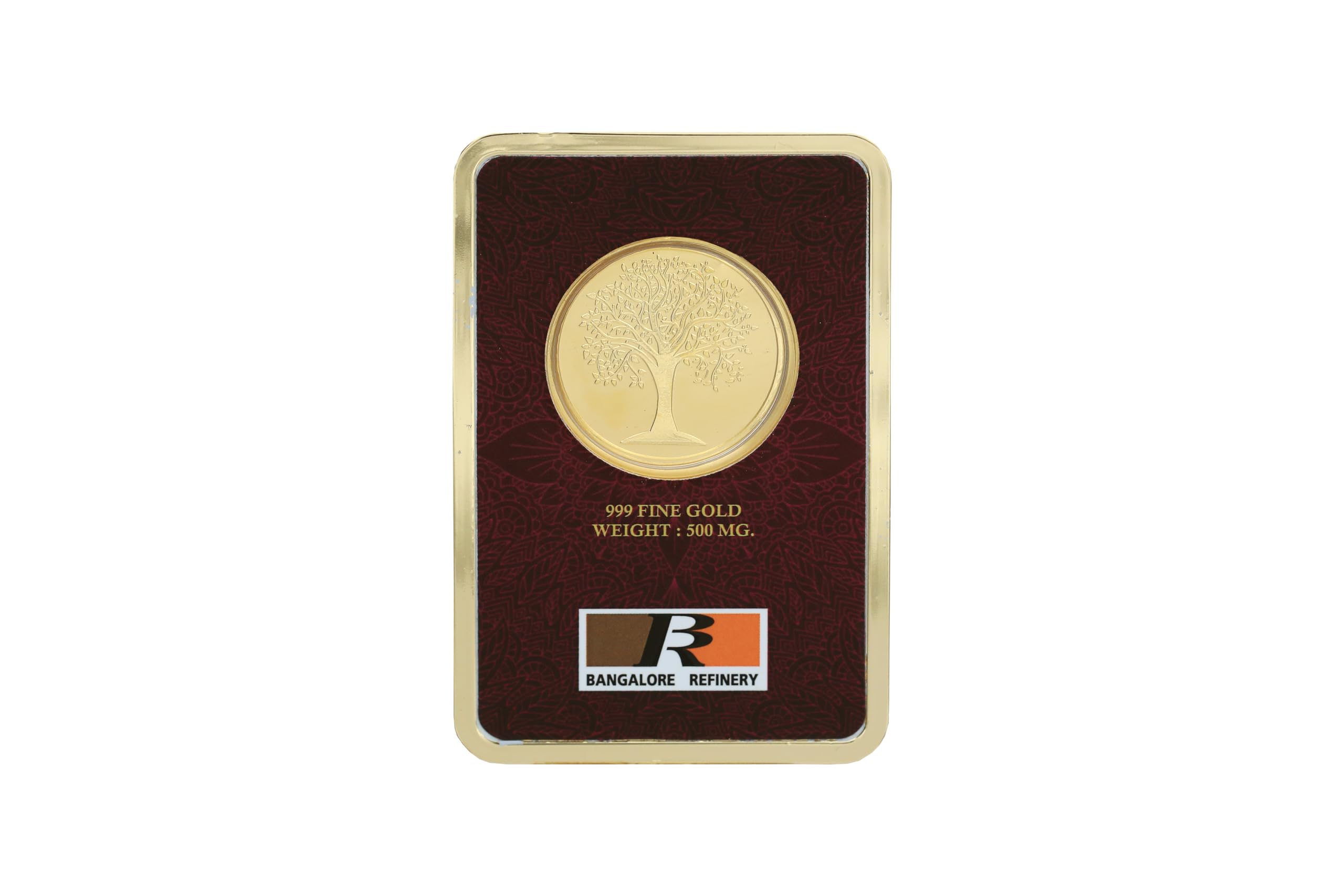 Bangalore Refinery 999 Purity 500mg Gold Foil Coins (Banyan Tree) (B0CRF4289X) Amazon Price History, Amazon Price Tracker