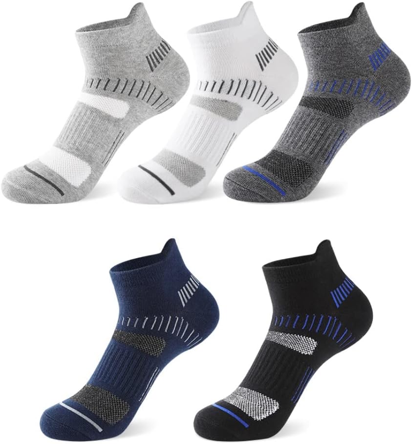 Spring and Men's Sports Running Socks Ankle Thin Breathable Fitness