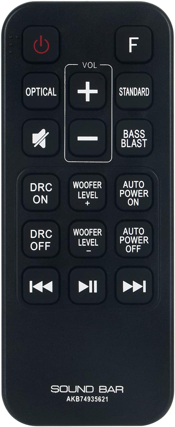 AKB74935621 Replacement Remote Control 