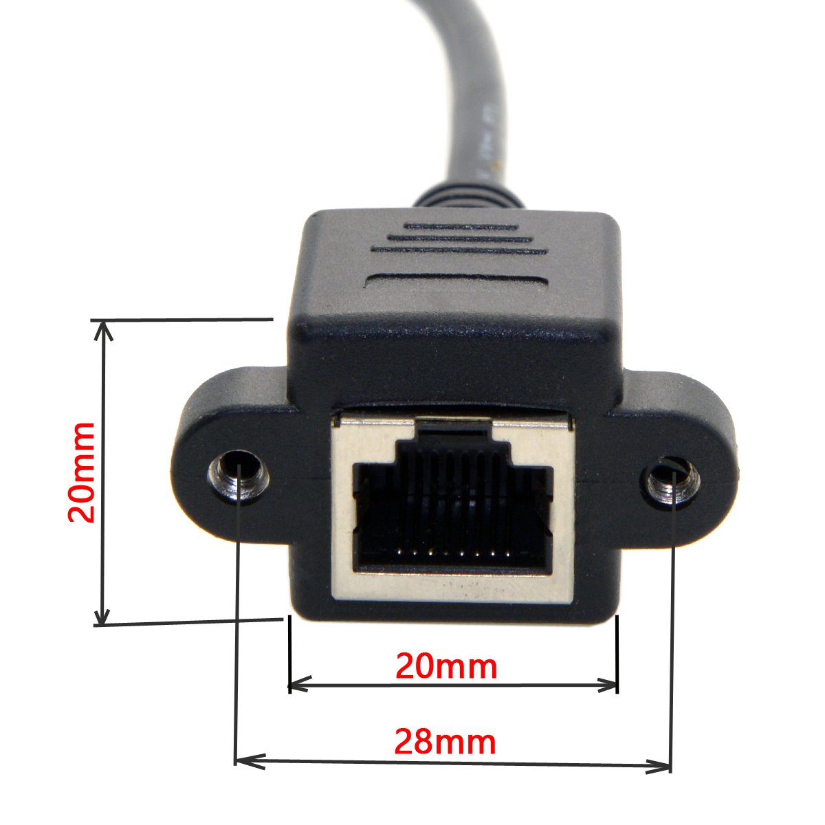 Amazon.co.jp: JSER RJ45 8P8C FTP STP UTP Cat 5e オス-メス LAN