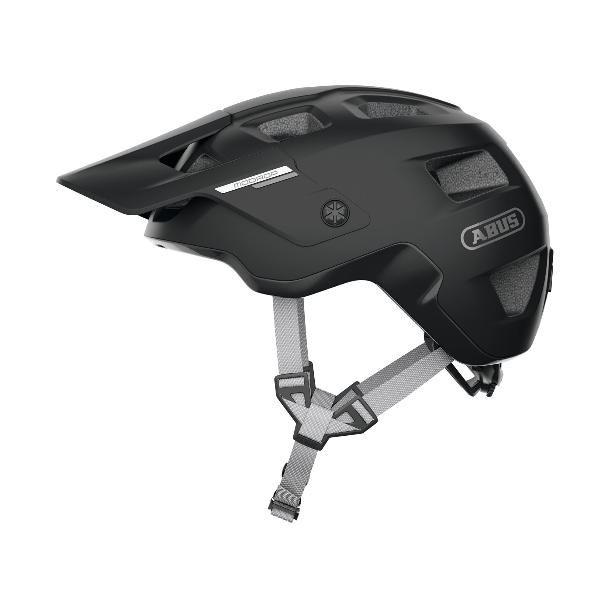 ABUS Kask MTB MoDrop, Czarny, M, Rowerowy