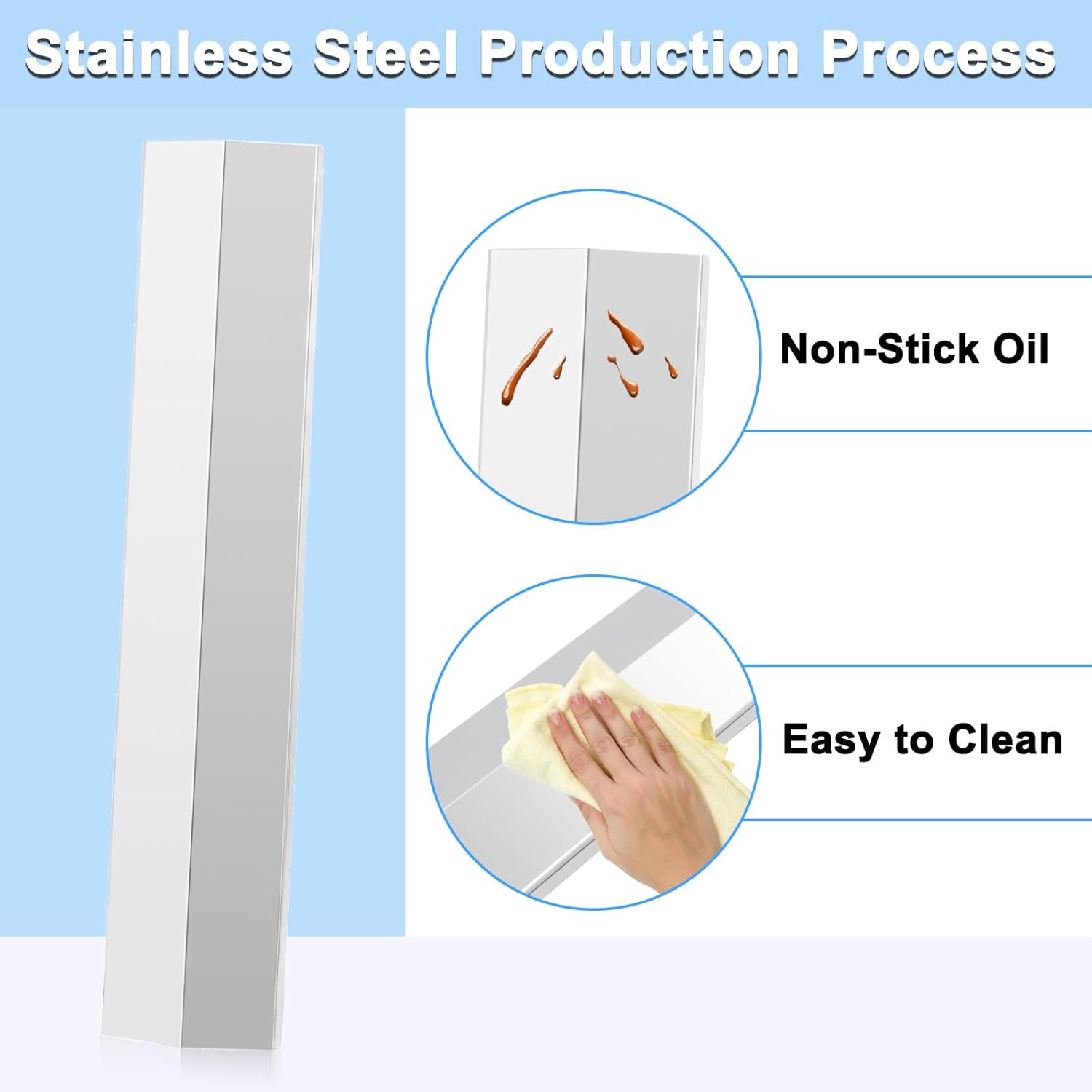 Adviace Grill Parts for Oklahoma Joe's Longhorn Combo 3-Burner Charcoal/Gas Smoker, Heat Tent Heat Shield and Burner for Oklahoma Joes 15202029 12201767 14201767 16202046 18202083