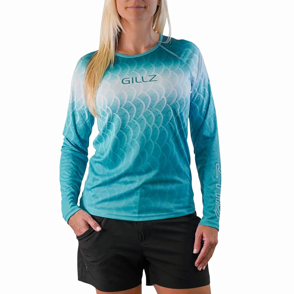 GillzWomen's Ls Uv Extreme Scales AOP Shirt