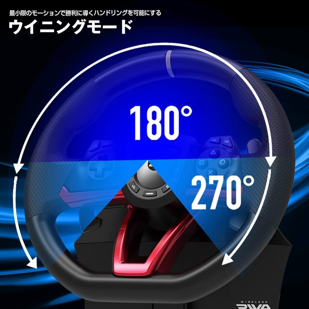 [新品]レーシングホイールエイペックス (PS4/PS5) 新品】PS5 HORI レーシングホイール エイペックス for PS5/PS4
