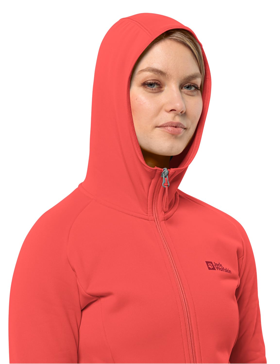 Jack Wolfskin BAISELBERG HOODED FZ W, Kurtka polarowa Kobiety