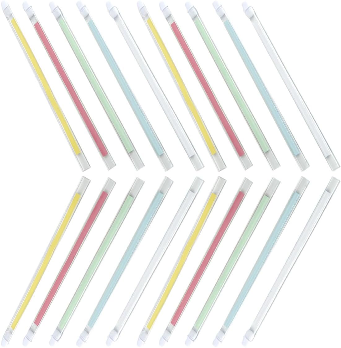 20pcs Hospital Wristbands for Elderly Patients with Writable Paper Insert, Plastic Material, Minimalist Design, Prevents Elderly from Getting Lost, for Hospital Use Random Color