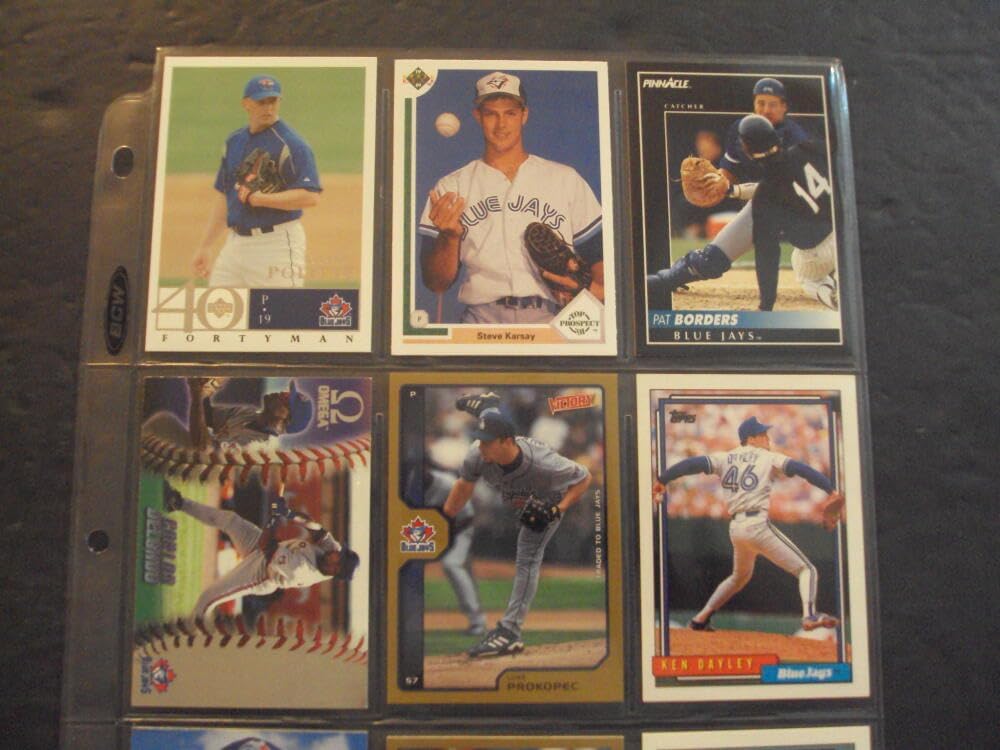 54 Assorted Toronto Blue Jays Baseball Cards