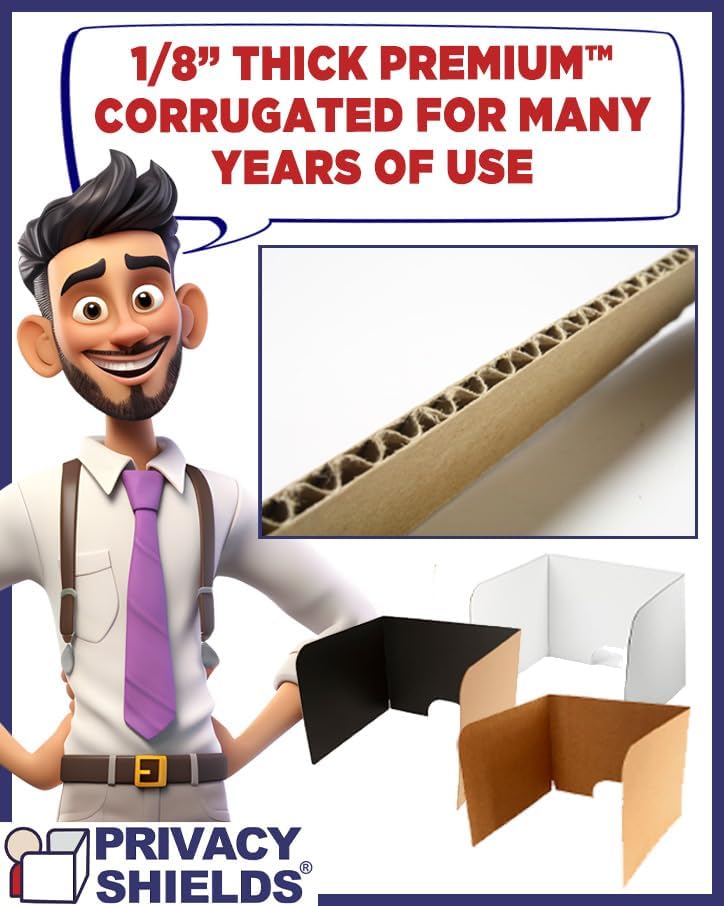 Miniatura 7 de Hecho en Estados Unidos  (paquete de 20)  24 pulgadas de alto x 28 pulgadas de ancho x demasiado grande para escritorios x 26 pulgadas de