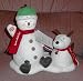 Hallmark 2004 Jingle Pals Techno Plush Animated Snowman Dog