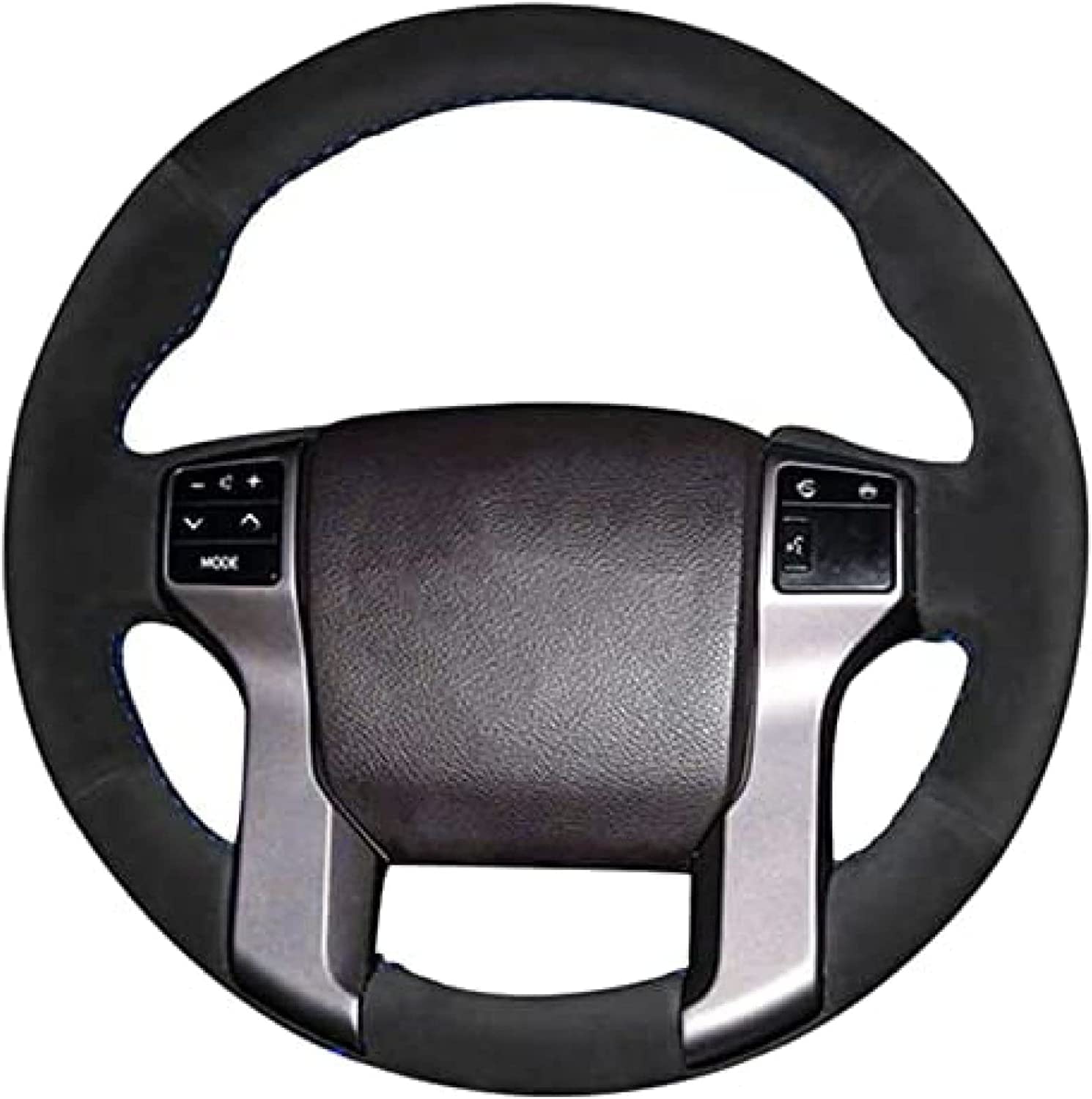 abrupt Pokrowiec na kierownicę samochodu do Toyota Tundra Tacoma 4Runner 2014-2019, pokrowiec na kierownicę samochodu, oddychający, odporny na zużycie, pokrowce na kierownicę akcesoria do wnętrza samochodu