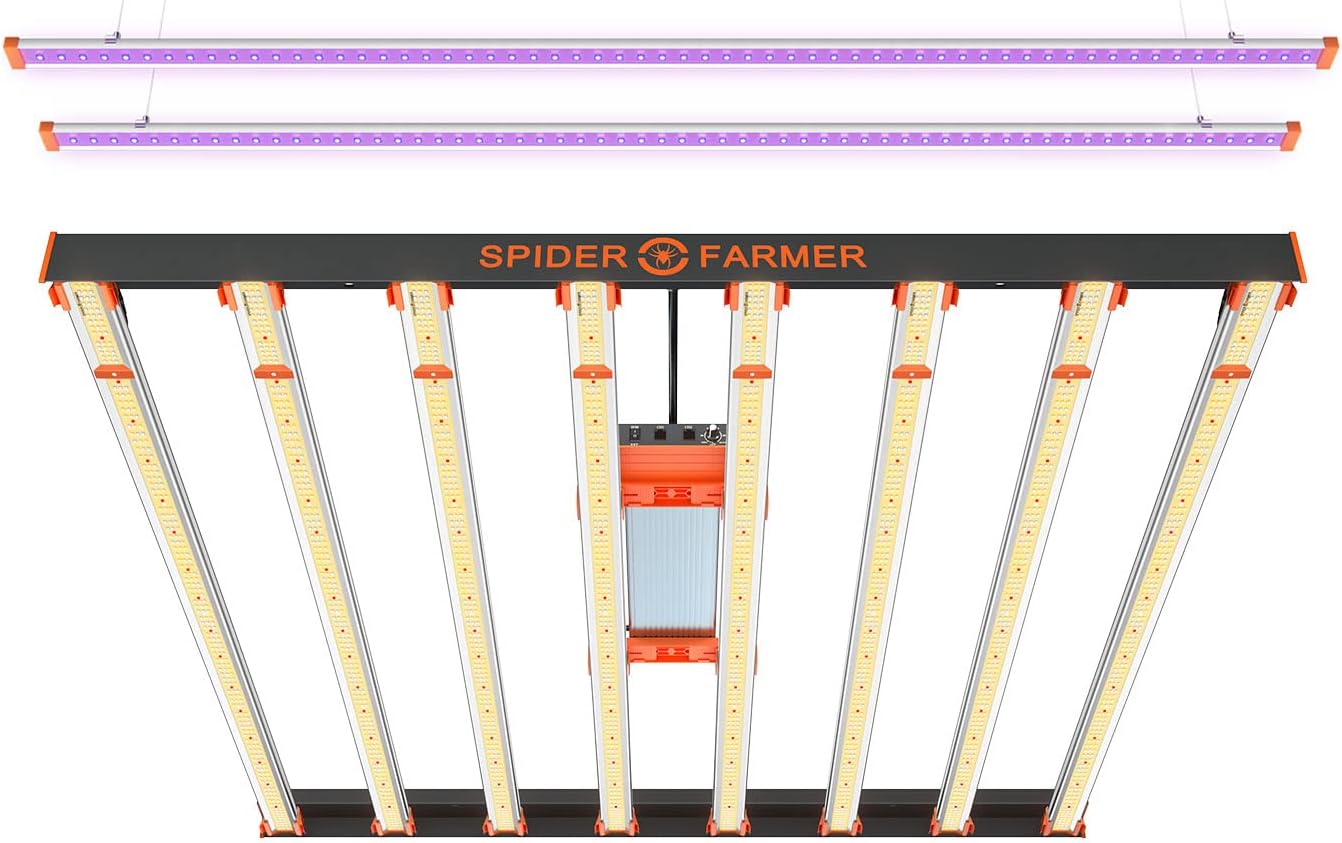 Spider Farmer SE7000 LED Grow Light for 4x4ft, 5x5ft Grow Tents 730W with Samsung