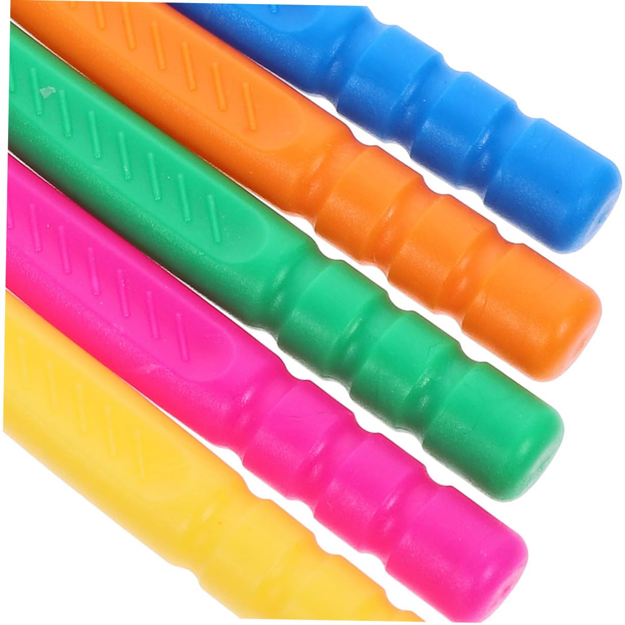 FRCOLOR 150pezzi Spazzolini Interdentali Leggeri Per Pulizia Di Spazzolini Manuali Per Denti Con Testa Piccola e Design Pratico Vari Arancione