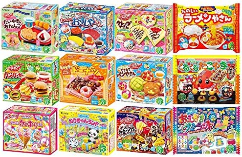 Ninjapo Popin' Cookin' Series Randomly 4pcs Selection Assortment SET Japanese DIY Candy