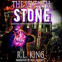 The Seventh Stone Audiolibro Por R. L. King arte de portada