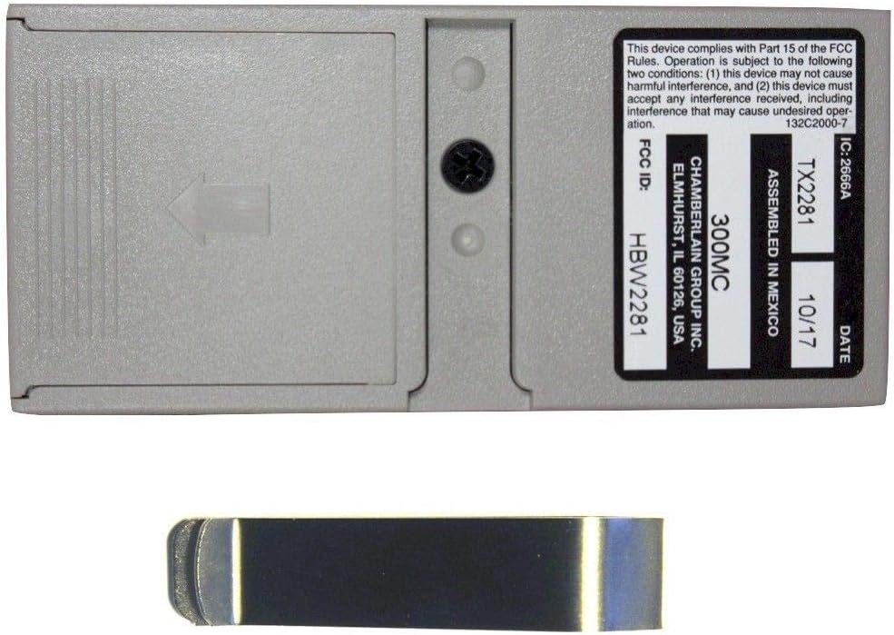 10 Code Switch 300MHz Gate Garage Door Remote MultiCode Compat L8