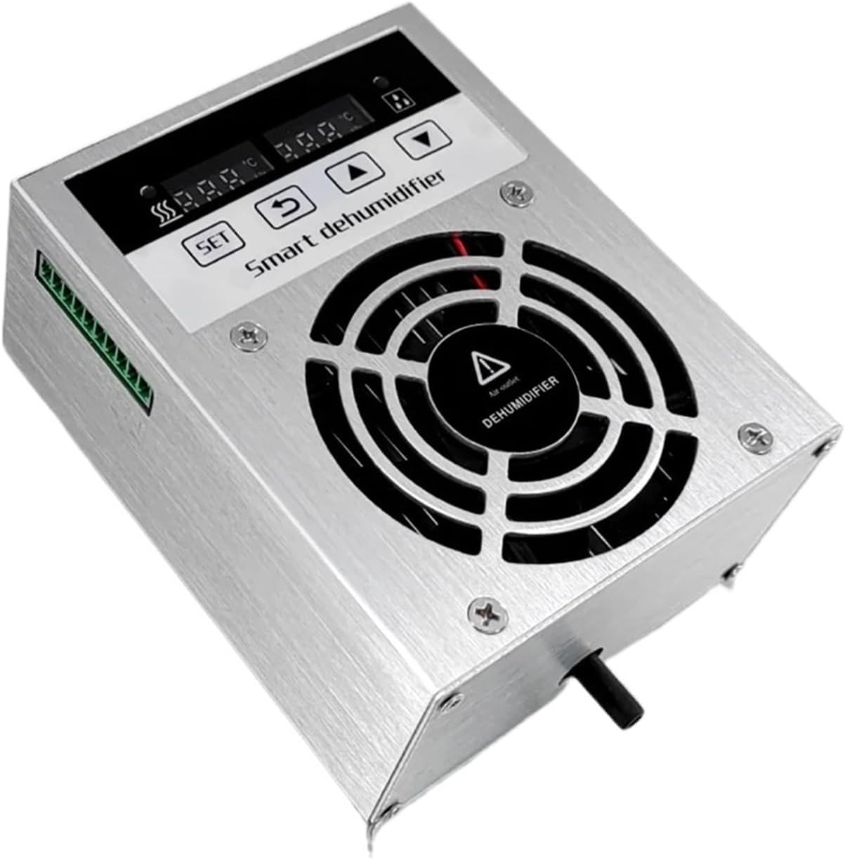 60W Mini Auto Dehumidifier Industrial With Rs485 Aluminum Alloy Intelligent Control Dehumidify