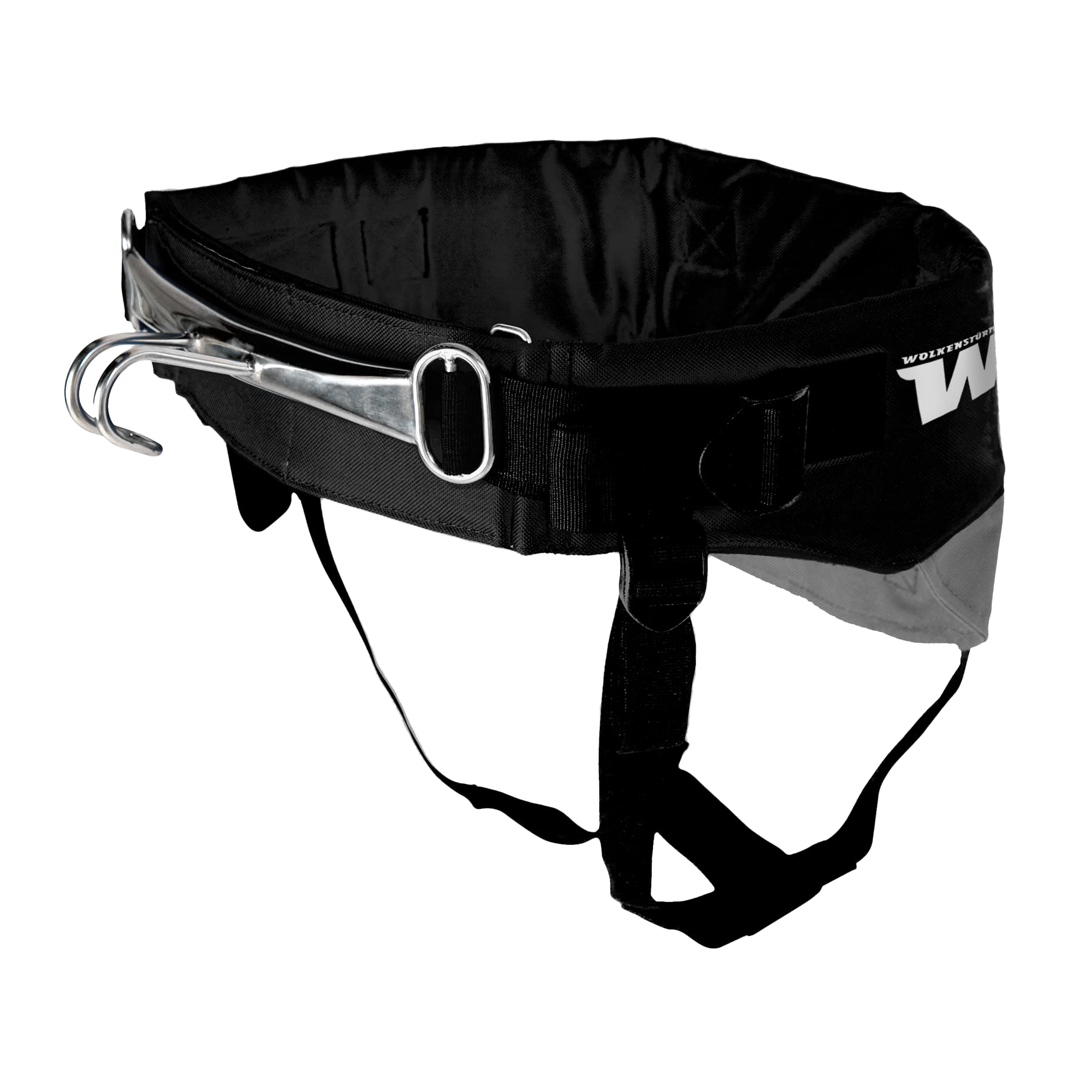 Wolkenstürmer Trapezio universale (nero) per Harness Fix – Taglia universale S-XL – Imbracatura per aquilone trapezoidale unisex