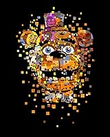 Vista 2 de Five Nights at Freddy's Disintegating Freddy Fazbear - Camiseta negra para niño