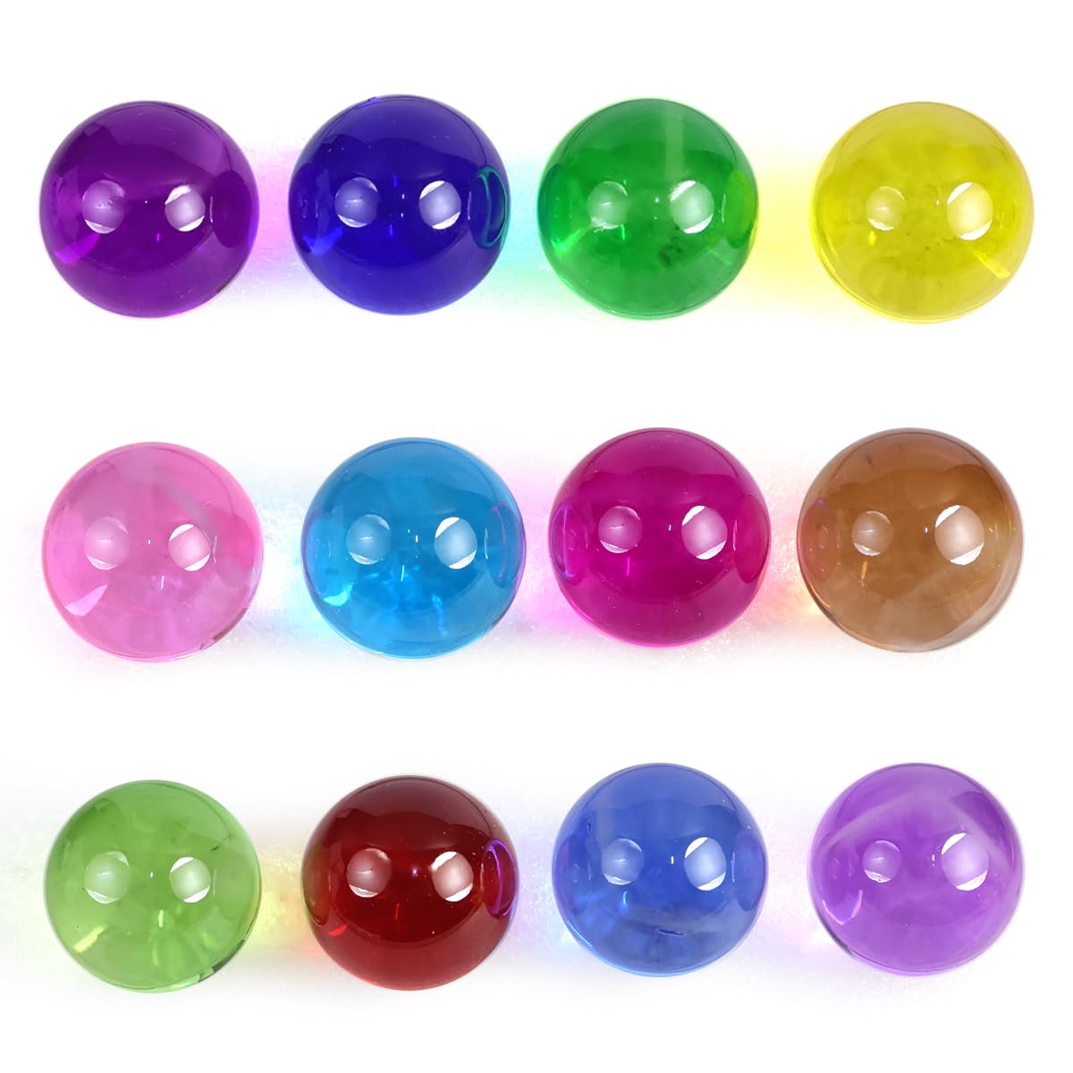 Colour Ball Set of 30 mm Pack of 12 pc (Color : Multi) Crystal Balls-image-32