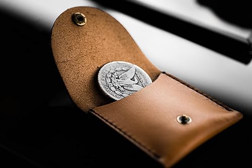 Miniatura 3 de Ellusionist Bolsa de bolsillo para monedas domina el arte de la desaparición de monedas y la producción  Diseño elegante y engañoso  Magia a tu