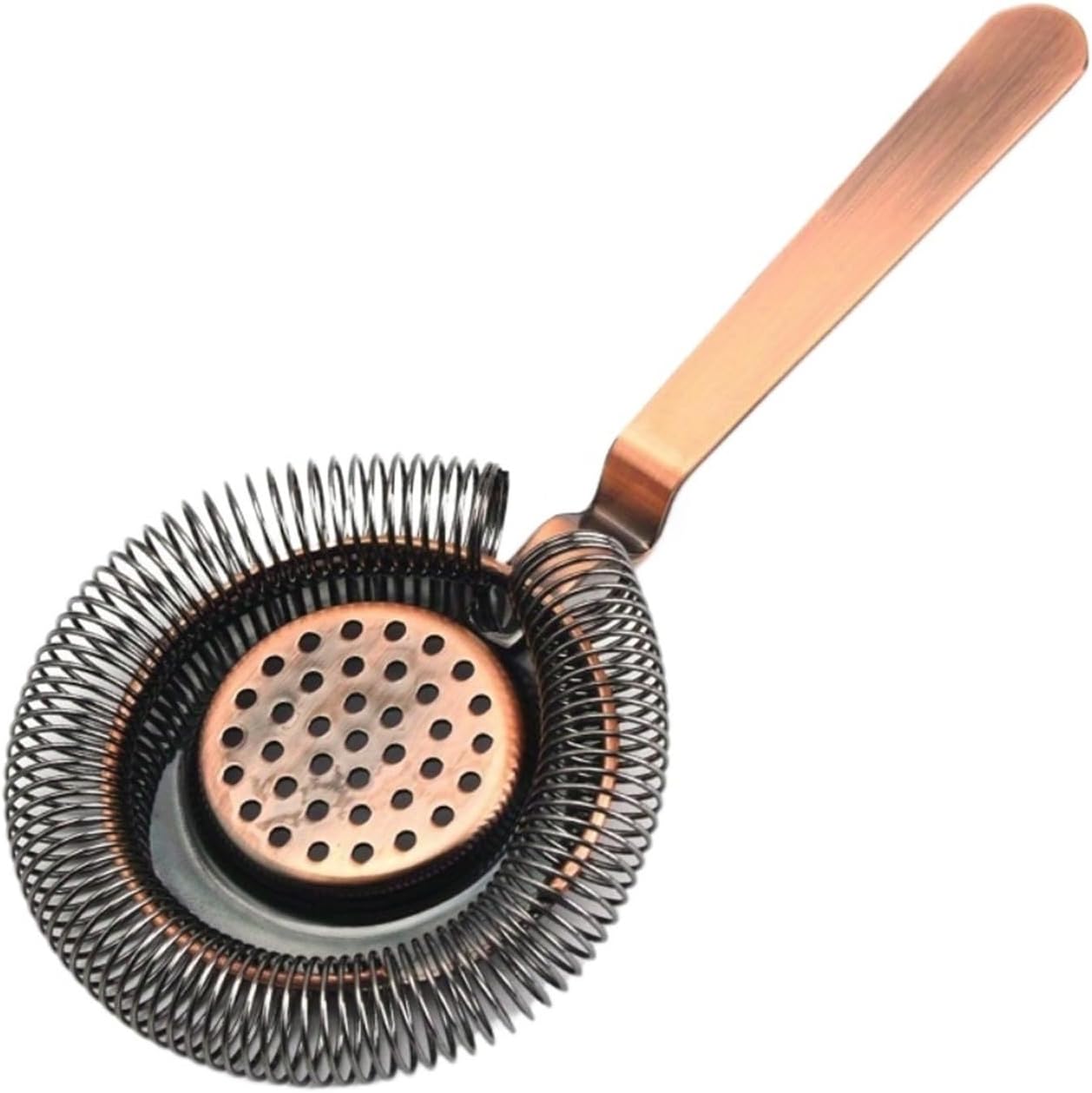 Stainless Steel Strainer Bar Cocktail for Drinkware Accessorie Tools(Copper)