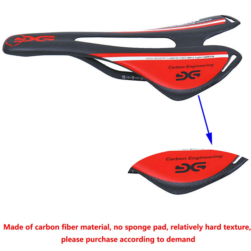 ESEN SP VTT/vélo de Route en Fibre de Carbone Ultra-légère Selle Creuse Matte/Brillante 3k