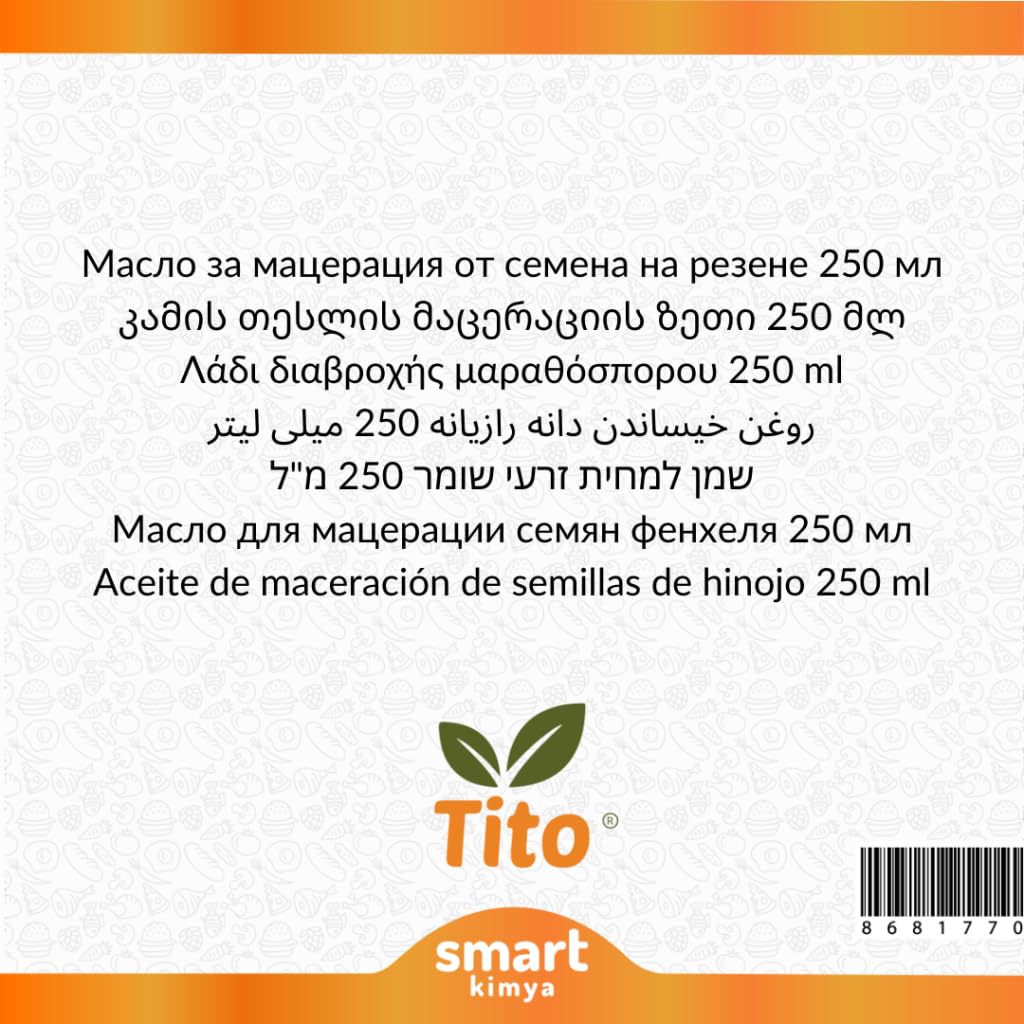 Tito Rezene Yağı 250 ml