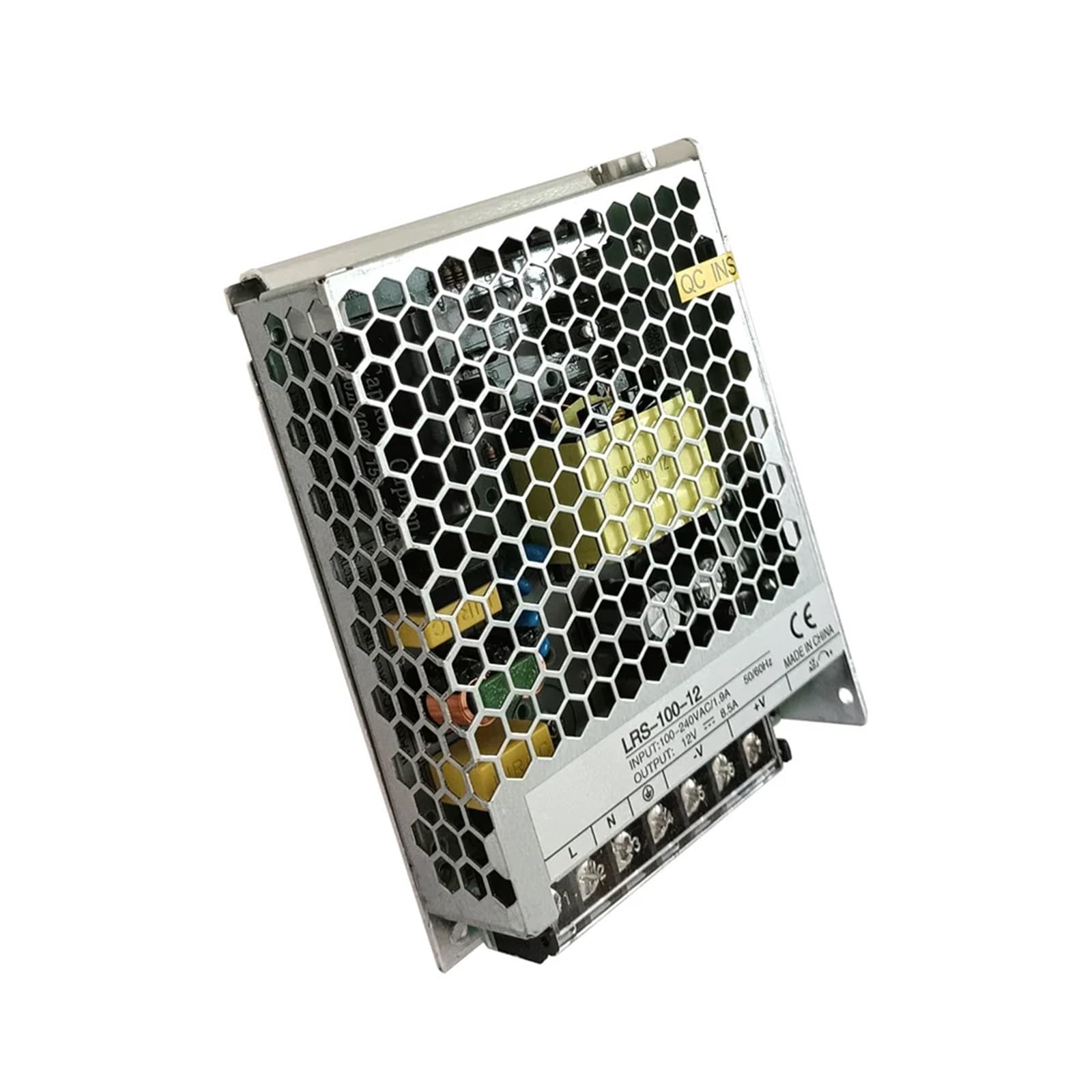 1 pz LRS-100W 120W Alimentatore switching a uscita singola 12V 24V sottile for apparecchiature di automazione di controllo industriale(LRS-120-12V 10A)