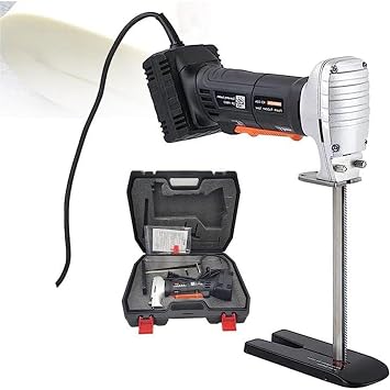Foam Cutting Reciprocating Saw,Foam Rubber Cutter,Electric Sponge Saw,Foam Rubber Cutter Kit,Reciprocating Saw for Cutting of All Densities of Foam Rubber,8"-Ac