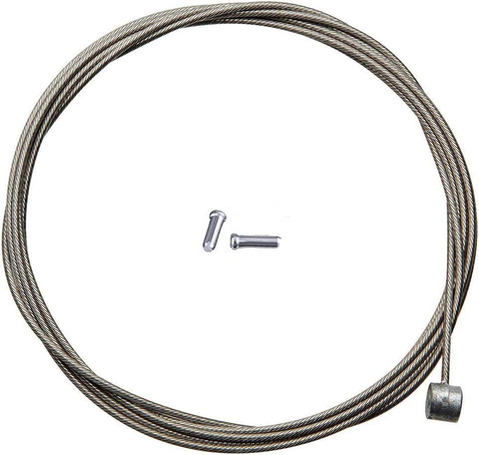 HARDK Replaceable Brake Cable and Silver Alloy Cable Cap