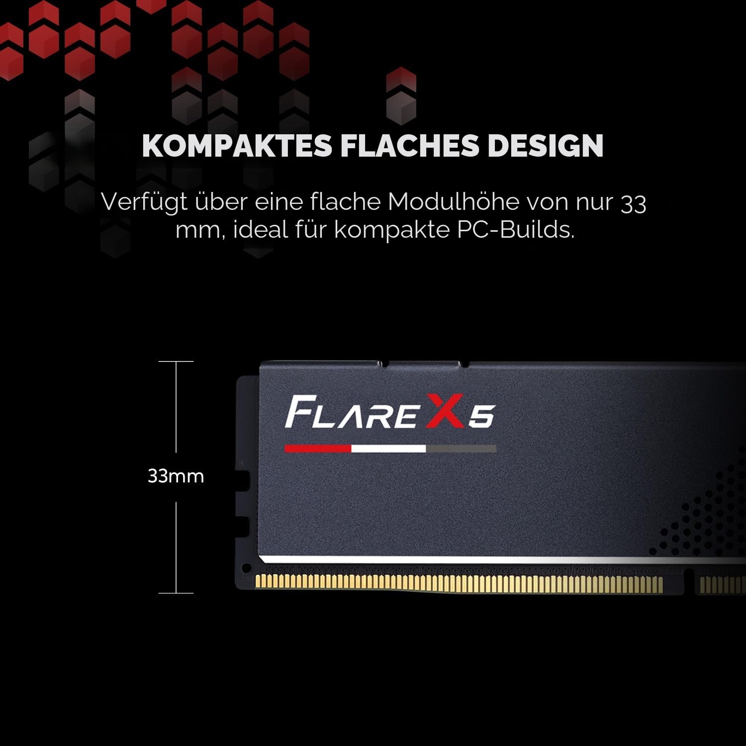 G.skill Flare X5 F5-6000j3636f16gx2-Fx5 Memoria 32 Gb 2 X 16 Gb Ddr5 288-Pin Dimm (ddr5 32gb Pc 6000 Cl36 G.skill Kit [2x)