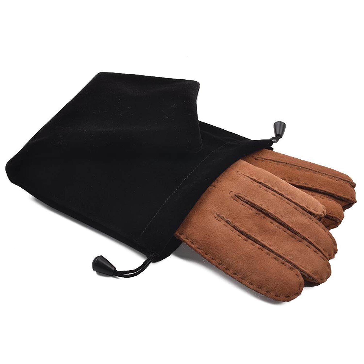 Unisex-Adult Mittens Męskie Zimowe Rękawiczki Australijskie Grube Ciepłe Zimowe Rękawiczki Nowoczesne, Casualowe Męskie Rękawiczki Na Palce/Colour/9.5"