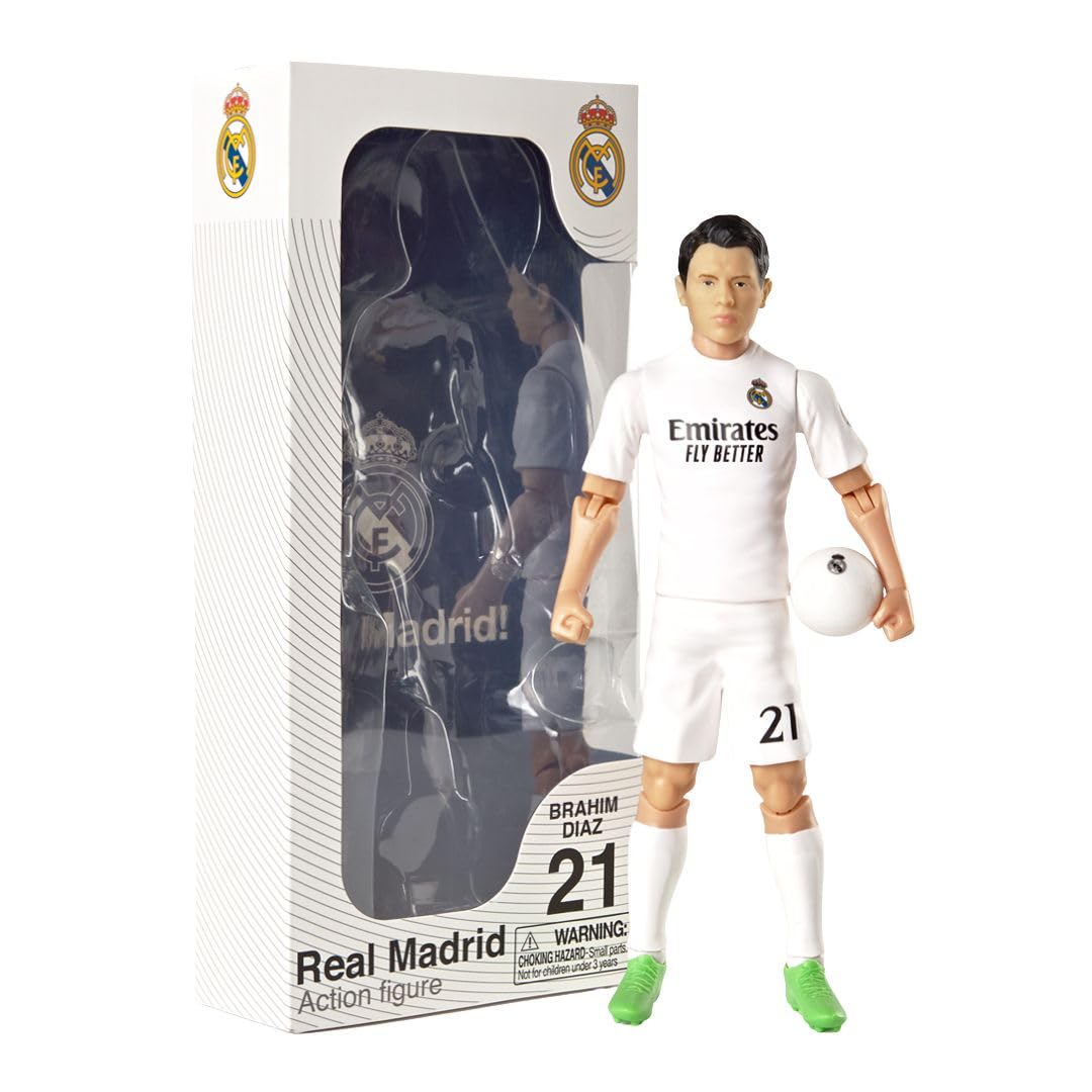 SS FC Barcelona Real Madridフィギュア 4体 Amazon.com: Sockers Banbo Toys Real Madrid CF Brahim Díaz 8