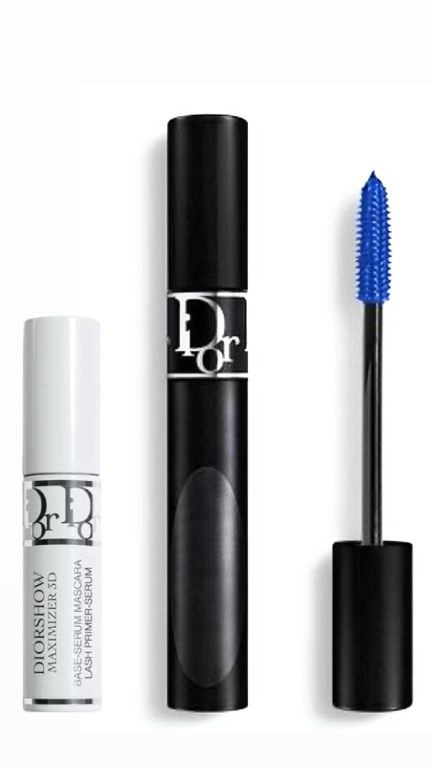Dior Pump N Volume Mascara, Blue 260, plus 3D Lash Primer mini