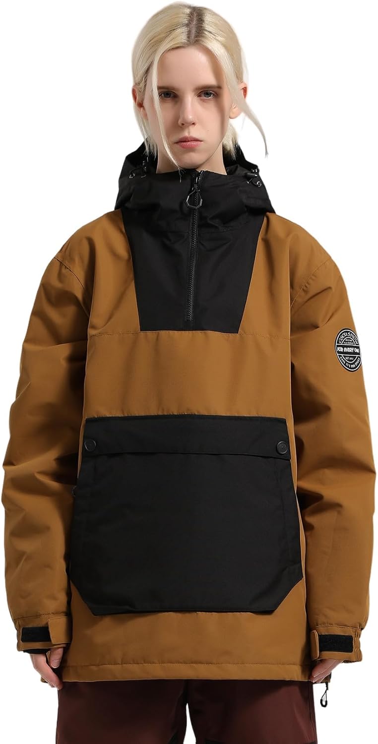 Men Ski Jackets Snowboard Coats Women Waterproof Pullover Jacket Winter Sports Windproof Warm