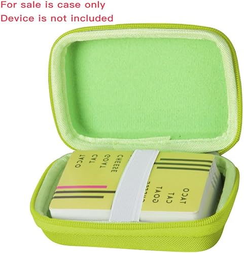 Miniatura 5 de adada Travel Case for Taco Cat Goat Cheese Pizza - Not Including Cards (Black+Green)