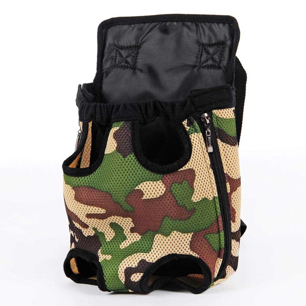 Sac à dos pour animaux compact 36x26x14cm avec poignée portable et dos respirant