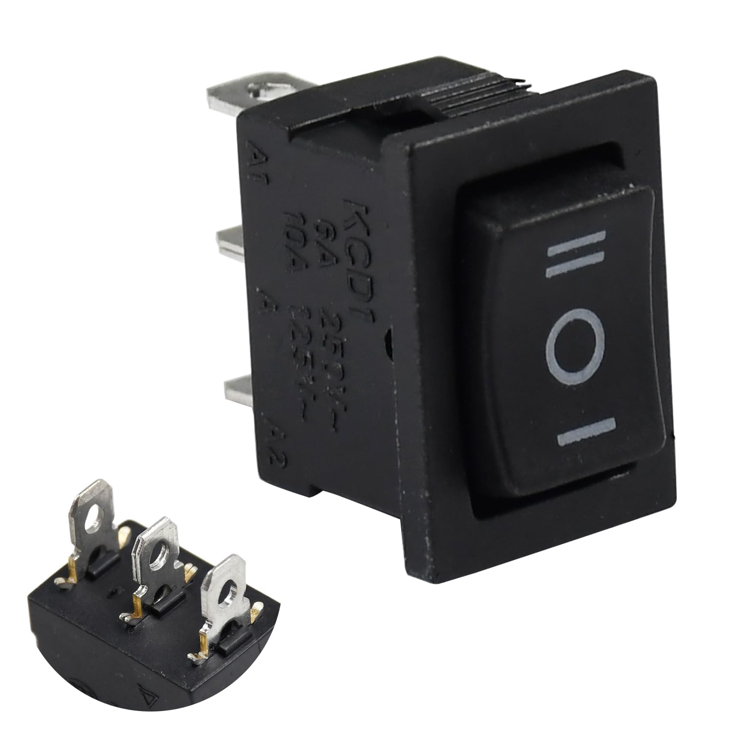 Mizoneparts 2007939 Toggle Switch Rocker Switch Compatible with Manitowoc Ice Machine K-0250 RNS20ATS and SD0322AP Units Replace 2007939