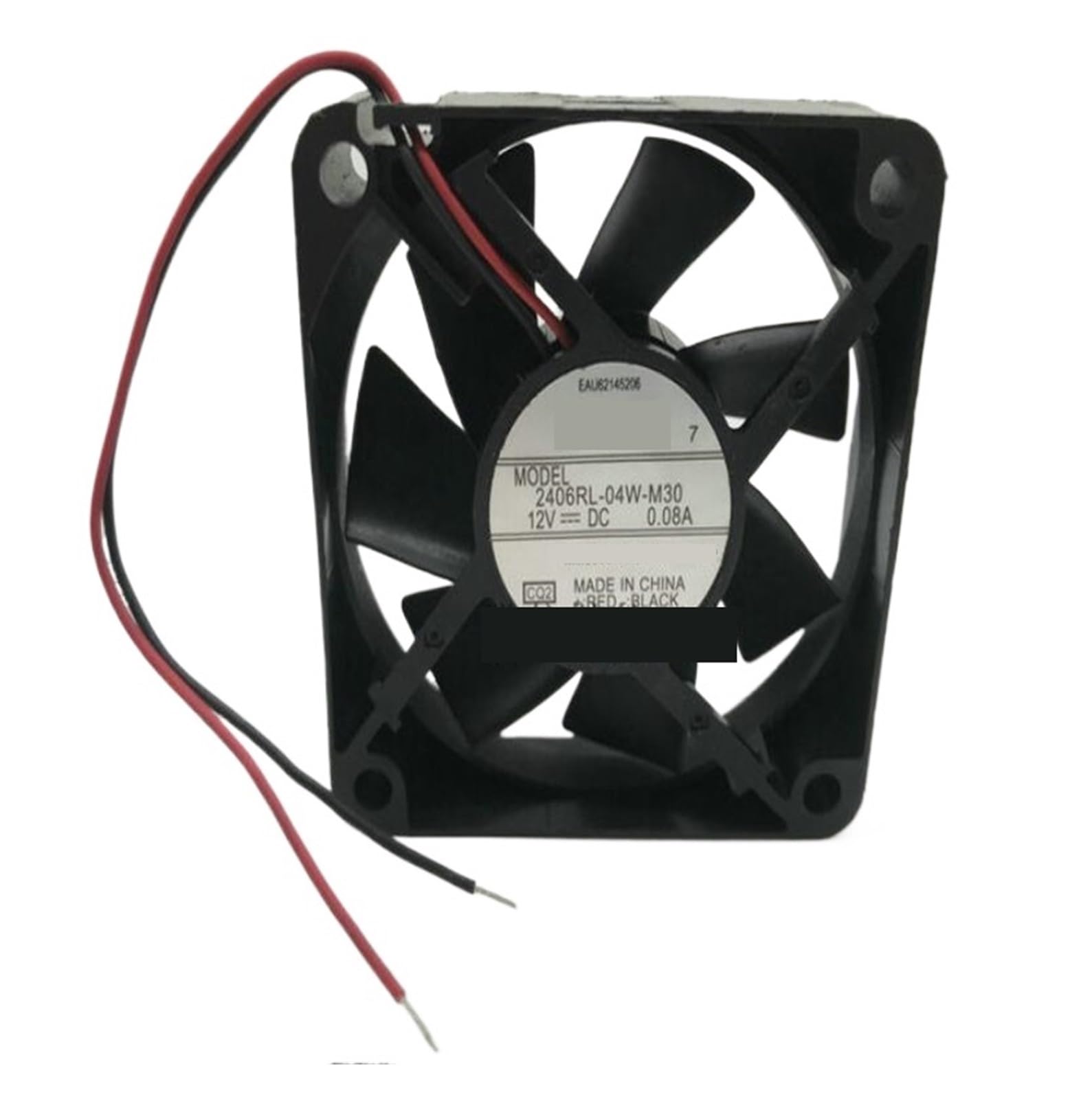 LZIKKGKI 2406RL-04W-M30 12V 0.08A 6015 2-wire cooling fan
