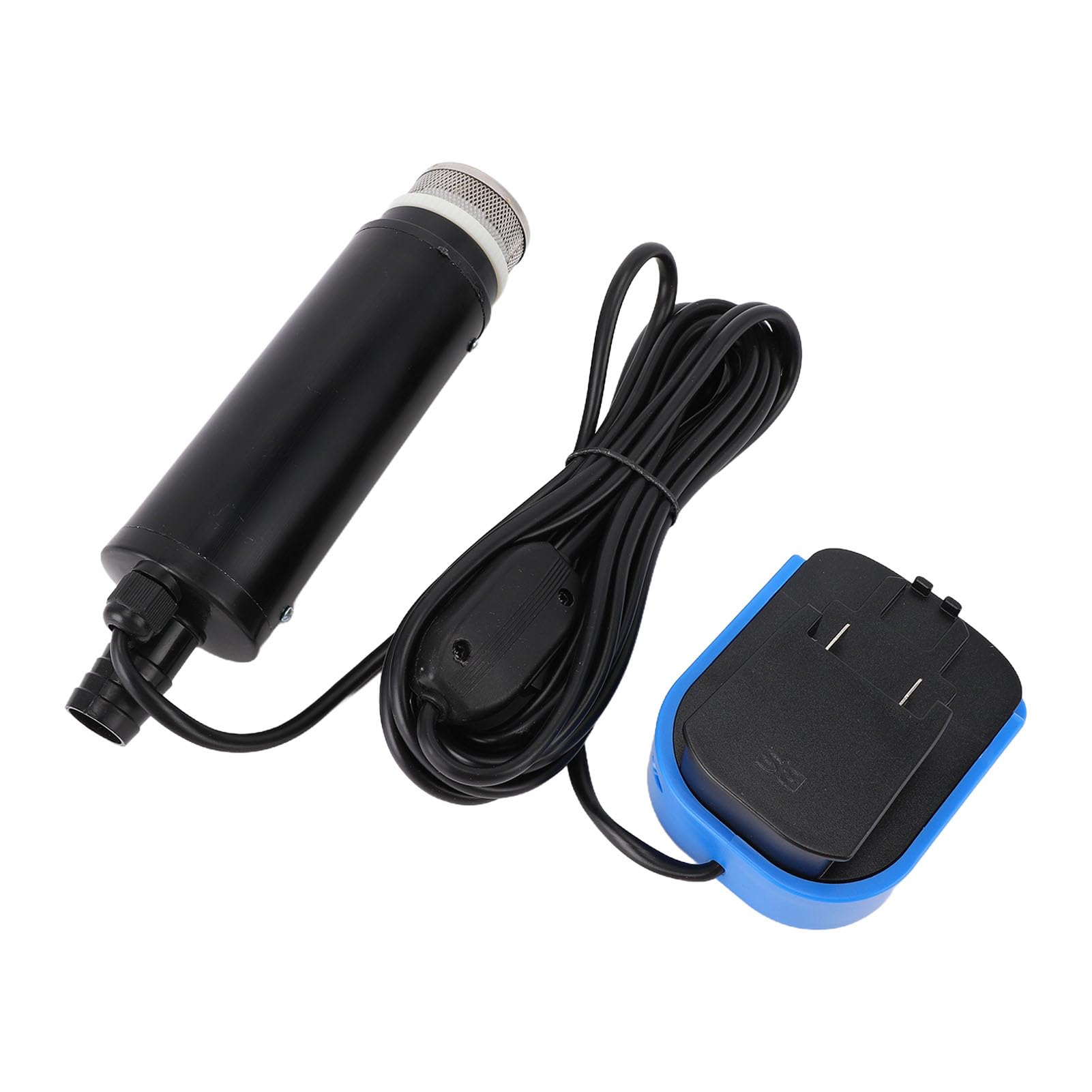 Eujgoov Pompa Sommersa Portatile per Drenaggio, Pompa per Acqua con | Mini Pompa Ad Acqua ABS, per Drenaggio di Piscina, Stagno e Giardino