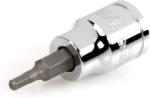 Miniatura 22 de TEKTON Enchufe hexagonal de 3/8 pulgadas de impulsión x 3 mm de largo SHB13400