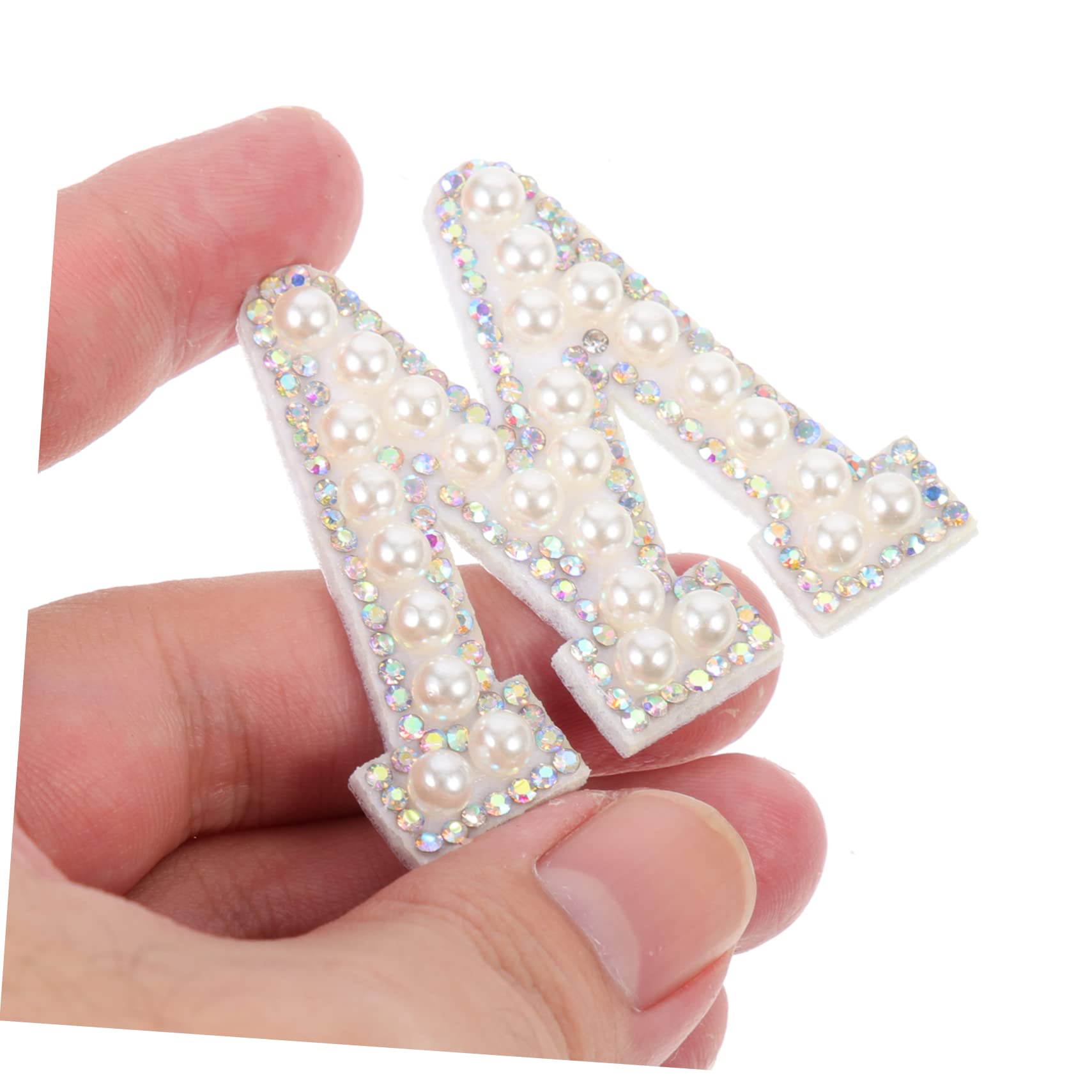 OSALADI Patches Lettres Thermocollants Avec Strass Pour Vêtements Accessoires De Mode Diy Décoration Pour Sacs Chapeaux Et Chaussures