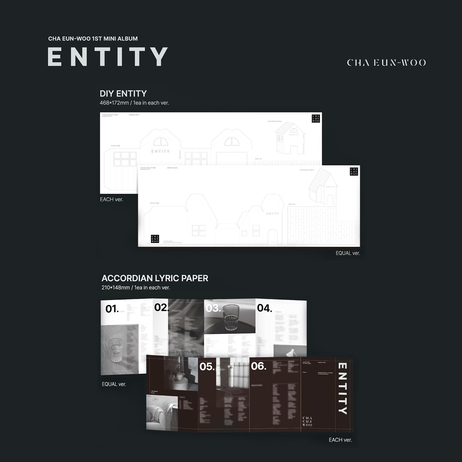 Album Cha Eun-woo (ASTRO) - ELSE Standard Version Random + Précommande Benefits + Planner Digital BolsVos
