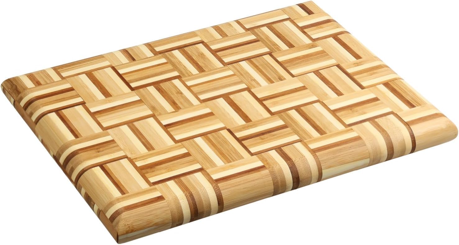 Planche à découper en bambou 40x30x3,5 cm KESPER bois hydrofuge