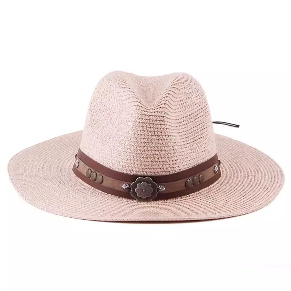 Cappello di Paglia da Uomo Cappello di Paglia da Uomo Sole Estivo per attività All'aperto