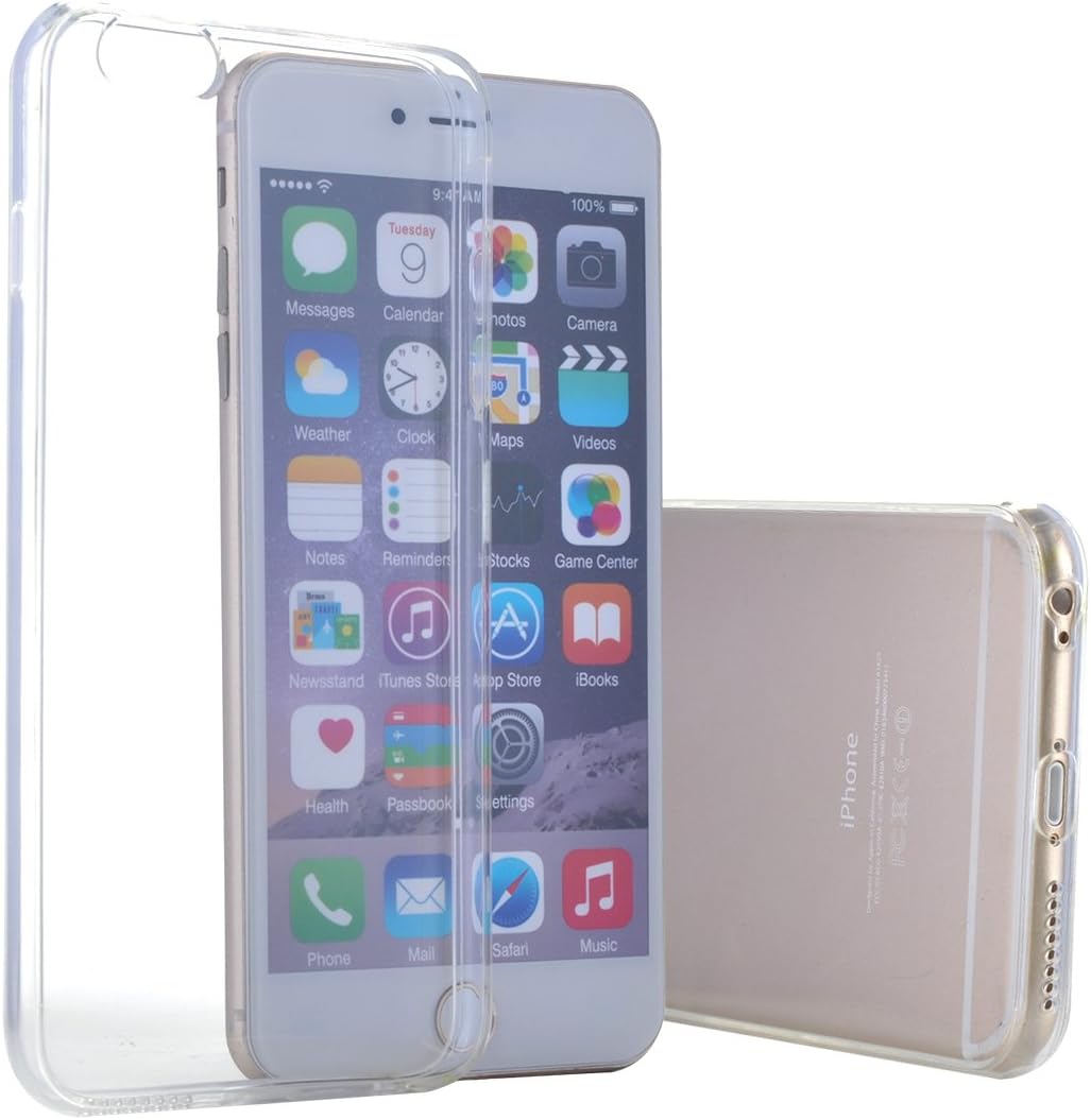 iPhone 6/6S Case,MONIGE[TPU] Soft Clear Cover Case for Apple iPhone 6/6S 4.7 Inch Screen Protector (2015)(Transparent Thickness 1.0mm)(Package of 1)